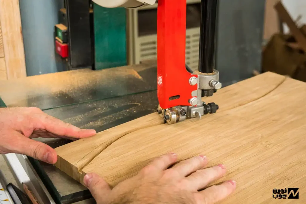 برش منحنی با اره فلکه