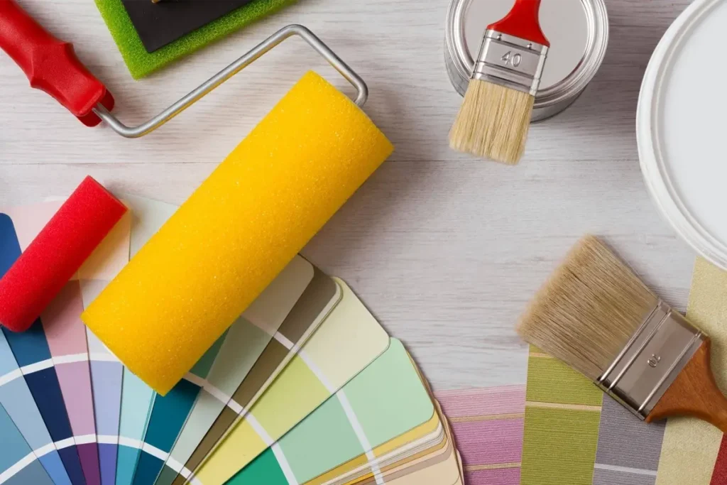 آشنایی با انواع قلم مو نقاشی ساختمان