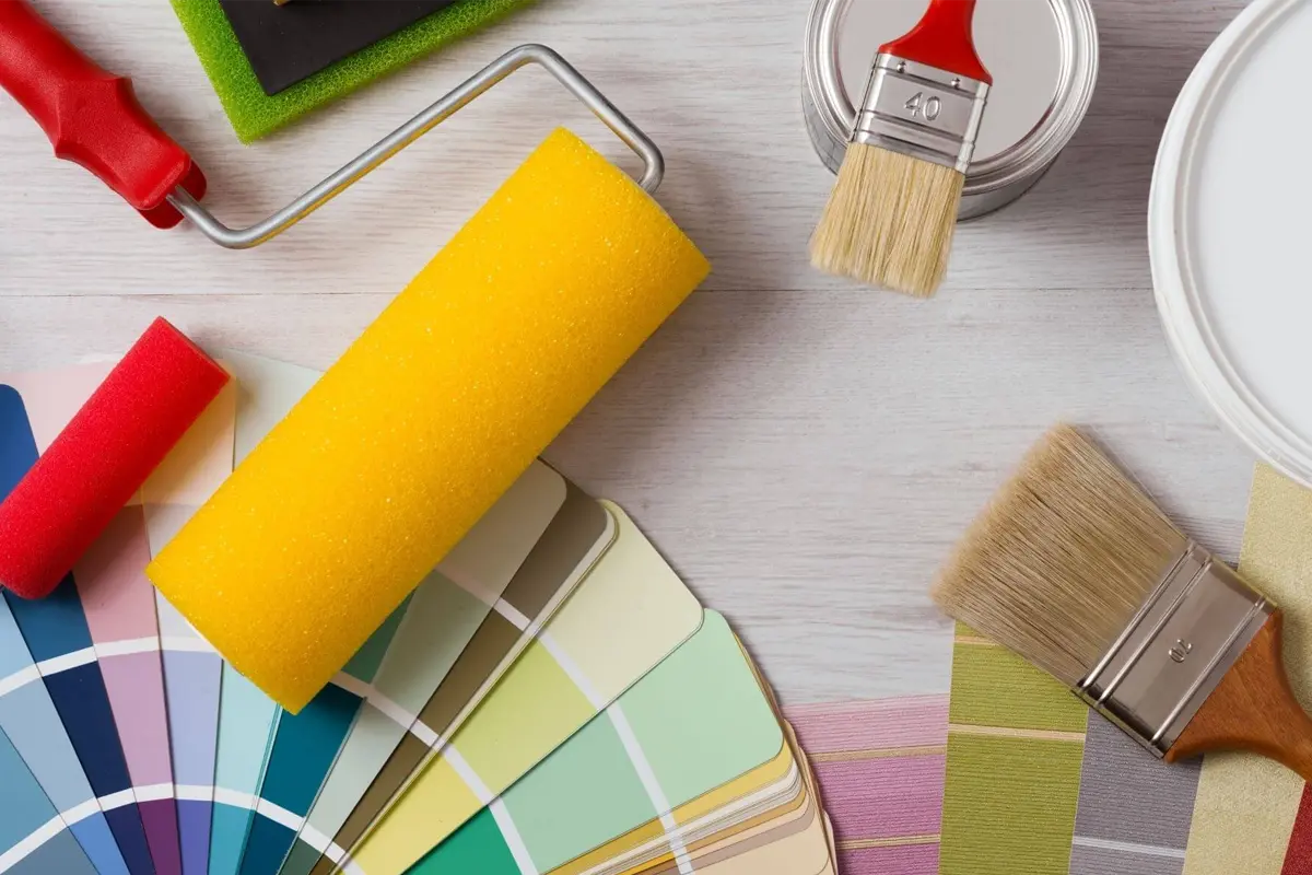 آشنایی با انواع قلم مو نقاشی ساختمان