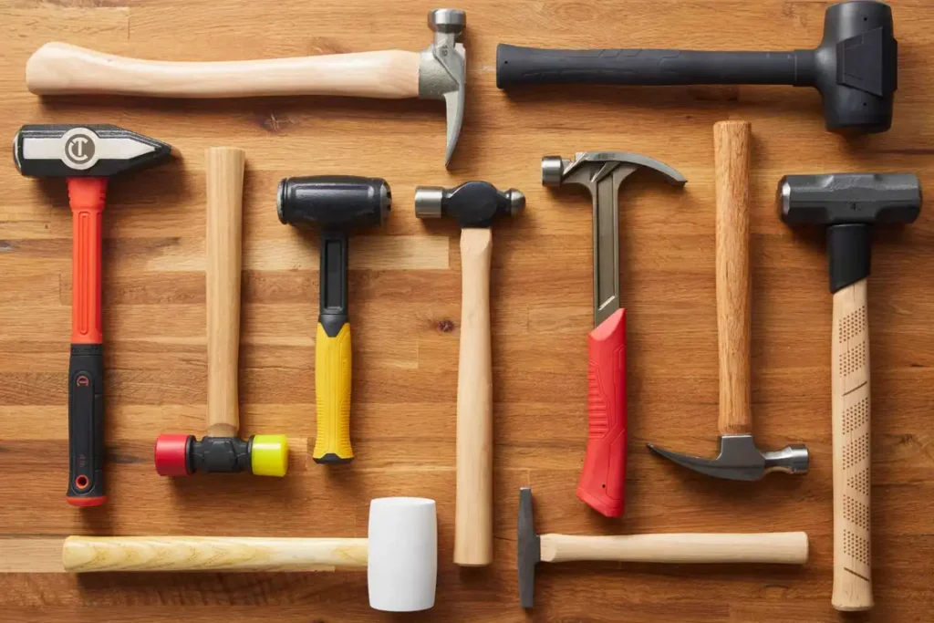 معرفی انواع چکش