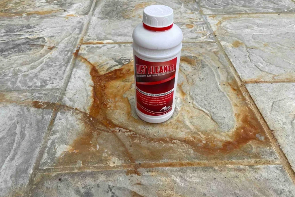 پاک کردن لکه زنگ زدگی از روی سطوح مختلف