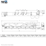 نقشه لبه چسبان KDT مدل KE-668JGBAU